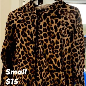 Small women’s shirt with hood